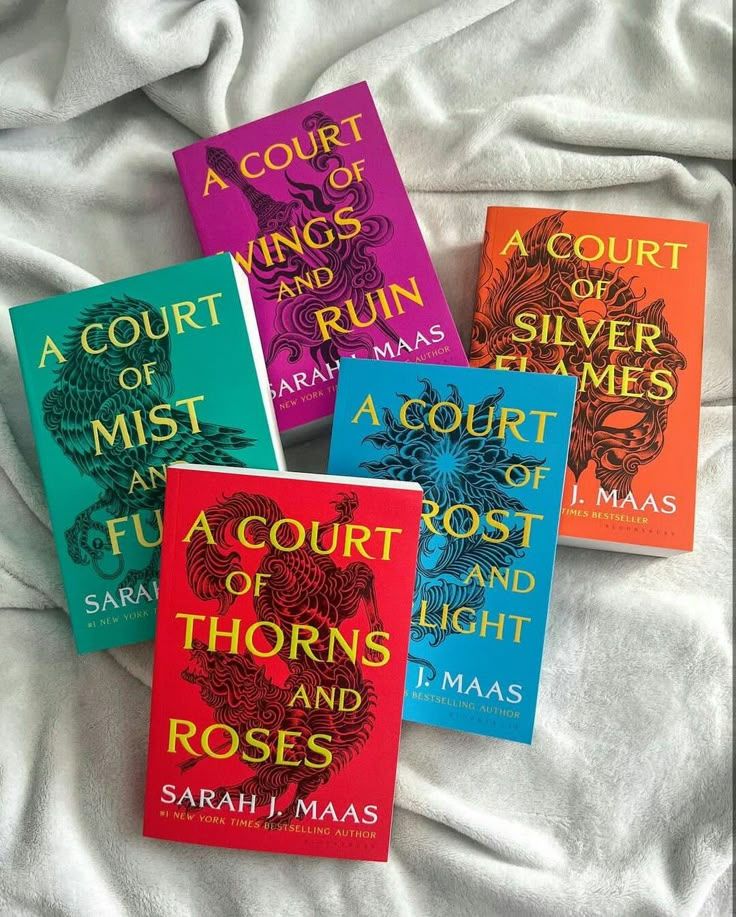A Court of Thorns and Roses Series (5 Books) by Sarah J. Maas