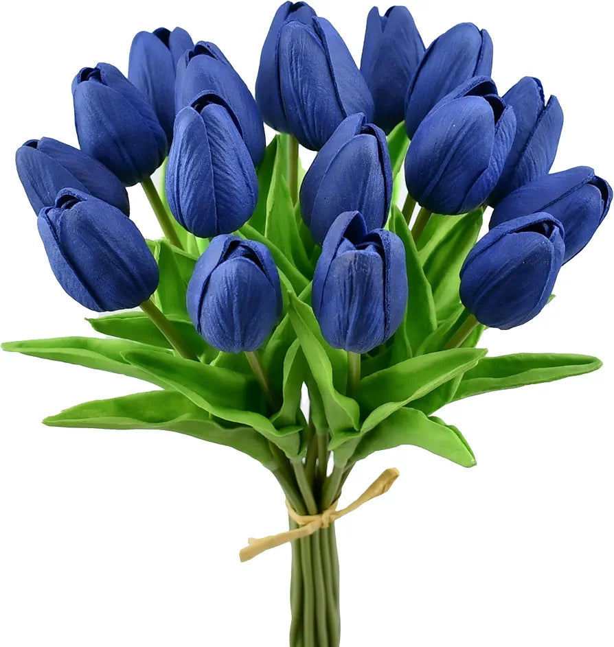 Artificial tulip flowers (10 pcs)