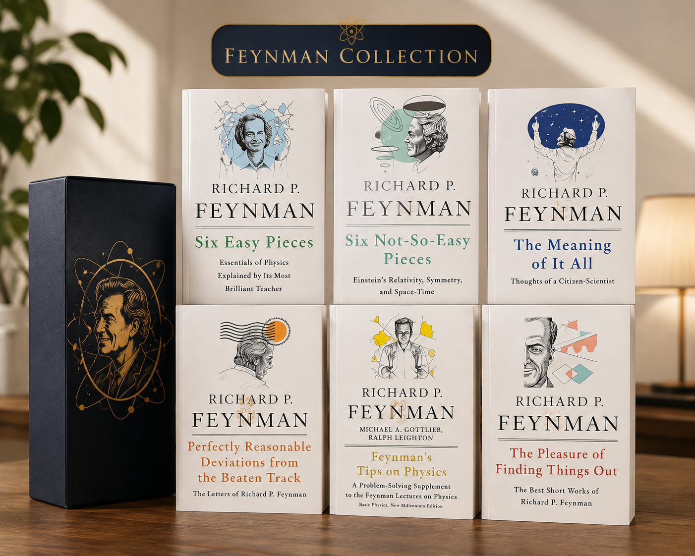 Feynman Collection's 6 Books